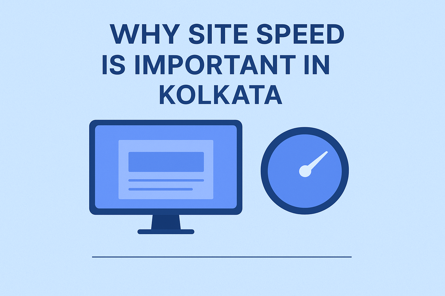 Why site speed is significant in web design