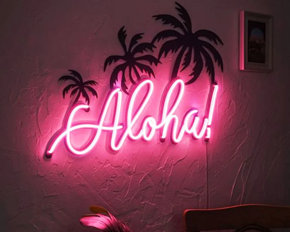 Graphics Design Neon Sign Board