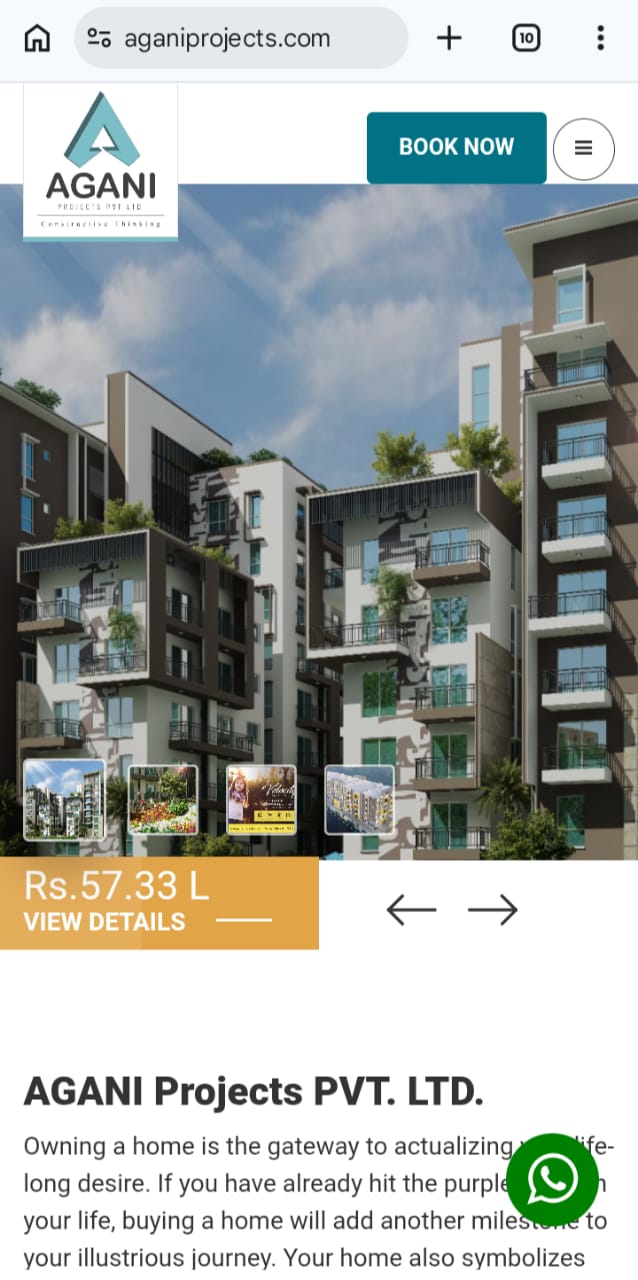 Website Development Agani Projects