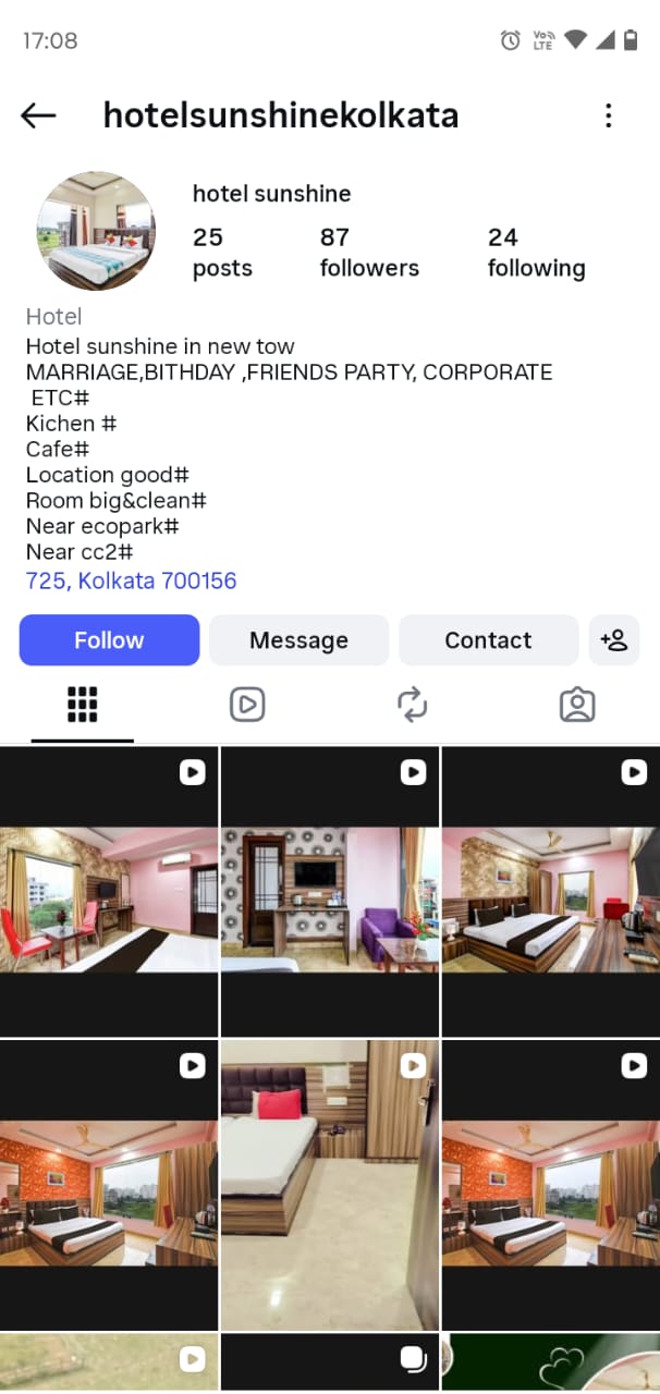 Digital Marketing Hotel Sunshine