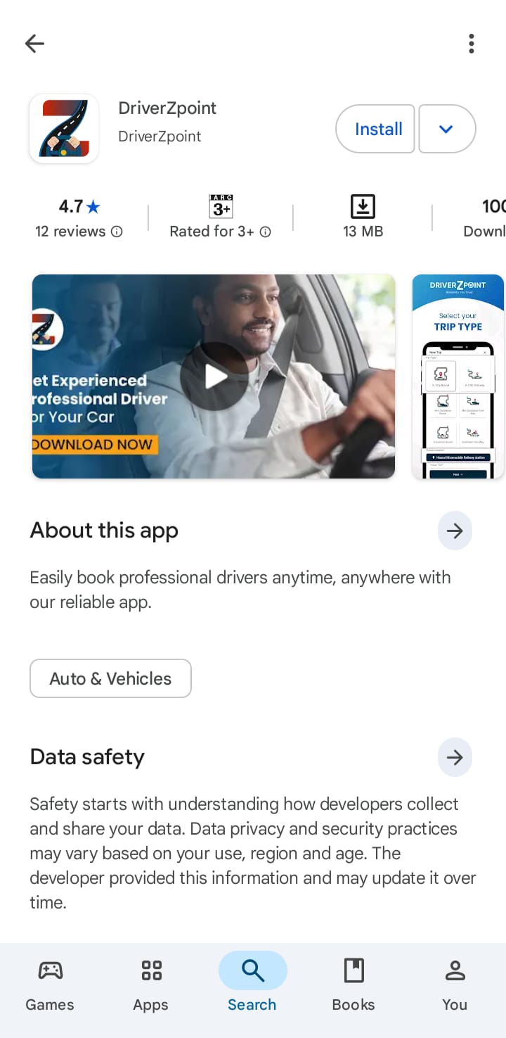 DriverZpoint  - Customer and Partner